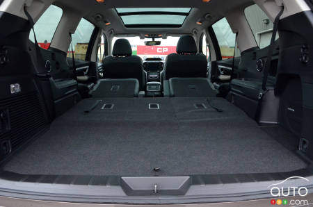 Subaru Ascent, cargo area